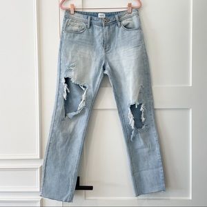 Brand New High Waisted Light Wash Denim